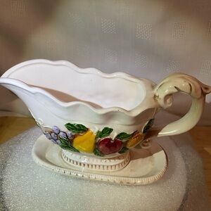 Samson Import Co Gravy Boat 1966 “harvest” 5742